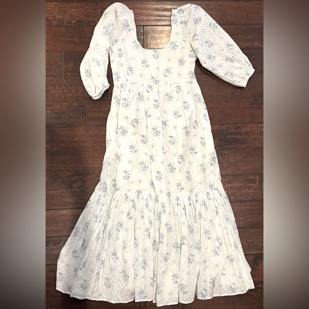 Love Shack Fancy Floral Maxi Gown Colby Dress